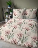 Pościel satynowa 160x200 kremowa różowa zielona kwiaty 5089 A Home Satin 11 Pościel satynowa 160x200 kremowa różowa zielona kwiaty 5089 A Home Satin 11