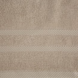 Ręcznik Milo 50x90 beżowy 500 g/m2 frotte bawełniany Eurofirany
