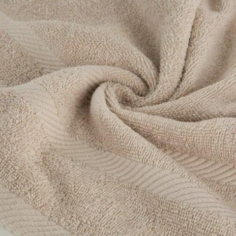 Ręcznik Milo 50x90 beżowy 500 g/m2 frotte bawełniany Eurofirany Ręcznik Milo 50x90 beżowy 500 g/m2 frotte bawełniany Eurofirany