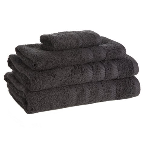 Ręcznik Milo 50x90 czarny 500 g/m2 frotte bawełniany Eurofirany Ręcznik Milo 50x90 czarny 500 g/m2 frotte bawełniany Eurofirany
