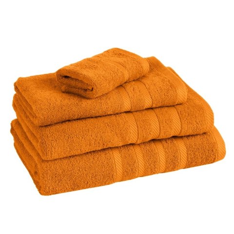 Ręcznik Milo 50x90 pomarańczowy 500 g/m2 frotte bawełniany Eurofirany Ręcznik Milo 50x90 pomarańczowy 500 g/m2 frotte bawełniany Eurofirany