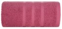 Ręcznik Milo 50x90 różowy ciemny 500 g/m2 frotte bawełniany Eurofirany Ręcznik Milo 50x90 różowy ciemny 500 g/m2 frotte bawełniany Eurofirany