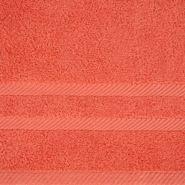 Ręcznik Milo 70x140 koralowy 500 g/m2 frotte bawełniany Eurofirany