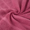 Ręcznik Milo 70x140 różowy ciemny 500 g/m2 frotte bawełniany Eurofirany Ręcznik Milo 70x140 różowy ciemny 500 g/m2 frotte bawełniany Eurofirany