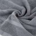 Ręcznik Milo 70x140 stalowy 500 g/m2 frotte bawełniany Eurofirany Ręcznik Milo 70x140 stalowy 500 g/m2 frotte bawełniany Eurofirany