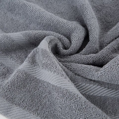 Ręcznik Milo 70x140 stalowy 500 g/m2 frotte bawełniany Eurofirany Ręcznik Milo 70x140 stalowy 500 g/m2 frotte bawełniany Eurofirany