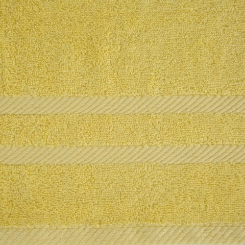 Ręcznik Milo 70x140 żółty 500 g/m2 frotte bawełniany Eurofirany Ręcznik Milo 70x140 żółty 500 g/m2 frotte bawełniany Eurofirany