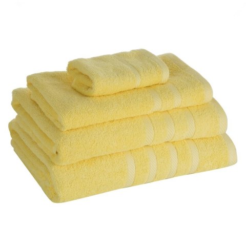 Ręcznik Milo 70x140 żółty 500 g/m2 frotte bawełniany Eurofirany Ręcznik Milo 70x140 żółty 500 g/m2 frotte bawełniany Eurofirany