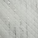 Narzuta dekoracyjna 220x240 Blink 1 biała srebrna D91 Narzuta dekoracyjna 220x240 Blink 1 biała srebrna D91