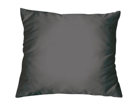 Poszewka satynowa 50x60 szara ciemna jednobarwna Greno Poszewka satynowa 50x60 szara ciemna jednobarwna Greno