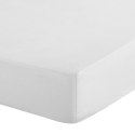 Prześcieradło z mikrofibry 220x200 Soft białe jednobarwne z gumką Prześcieradło z mikrofibry 220x200 Soft białe jednobarwne z gumką