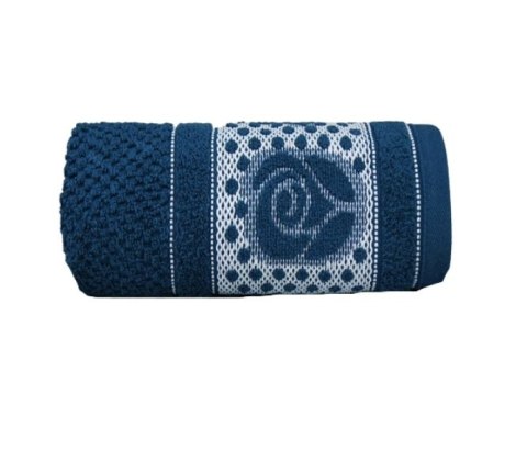 Ręcznik Dotti 70x130 granatowy 420 g/m2 frotte Greno Ręcznik Dotti 70x130 granatowy 420 g/m2 frotte Greno