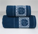 Ręcznik Dotti 70x130 granatowy 420 g/m2 frotte Greno Ręcznik Dotti 70x130 granatowy 420 g/m2 frotte Greno