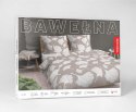 Pościel bawełniana 140x200 beżowa biała liście miłorzębu 5106 B z jedną poszewką Bawełna 32 Pościel bawełniana 140x200 beżowa biała liście miłorzębu 5106 B z jedną poszewką Bawełna 32