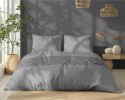 Pościel bawełniana 220x200 szara geometria 5108 B Bawełna 32 Pościel bawełniana 220x200 szara geometria 5108 B Bawełna 32