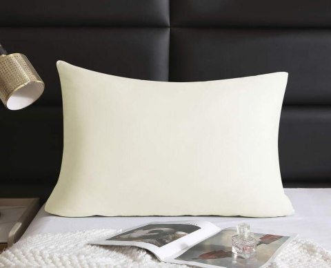 Poszewka satynowa 40x60 ekri jednobarwna I24 Poszewka satynowa 40x60 ekri jednobarwna I24