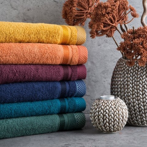 Ręcznik Abbie 5 50x90 stalowy 500g/m2 frotte Eurofirany Ręcznik Abbie 5 50x90 stalowy 500g/m2 frotte Eurofirany