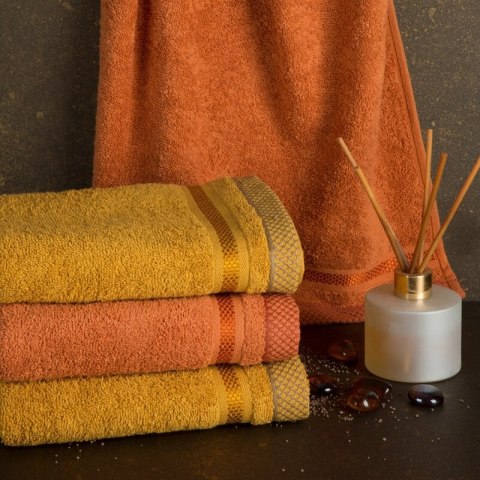 Ręcznik Abbie 5 50x90 stalowy 500g/m2 frotte Eurofirany Ręcznik Abbie 5 50x90 stalowy 500g/m2 frotte Eurofirany