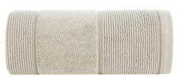 Ręcznik Emma 3 50x90 beżowy 500g/m2 frotte Eurofirany