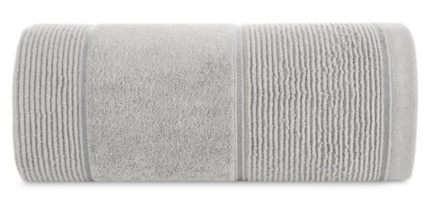 Ręcznik Emma 4 70x140 srebrny 500g/m2 frotte Eurofirany Ręcznik Emma 4 70x140 srebrny 500g/m2 frotte Eurofirany