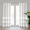 Firana gotowa 140x250 Margaret 4 kremowa pasy gotowa na przelotkach Eurofirany Firana gotowa 140x250 Margaret 4 kremowa pasy gotowa na przelotkach Eurofirany