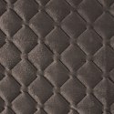 Narzuta dekoracyjna 70x160 Dimon beżowa ciemna geometryczna welurowa Eurofirany Narzuta dekoracyjna 70x160 Dimon beżowa ciemna geometryczna welurowa Eurofirany