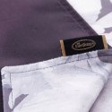 Obrus serweta 30x40 Velvet 7 podkładka fioletowy różowy kwiaty welurowy komplet 4 szt Eurofirany