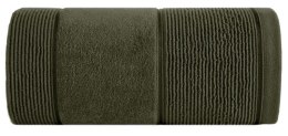 Ręcznik Emma 10 50x90 zielony ciemny 500g/m2 frotte Eurofirany
