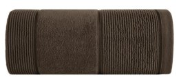 Ręcznik Emma 12 50x90 brązowy 500g/m2 frotte Eurofirany