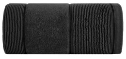 Ręcznik Emma 13 30x50 czarny 500g/m2 frotte Eurofirany