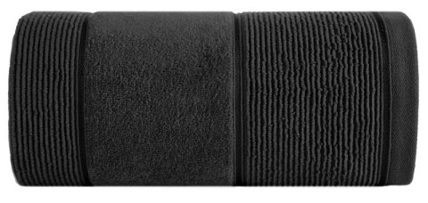 Ręcznik Emma 13 70x140 czarny 500g/m2 frotte Eurofirany Ręcznik Emma 13 70x140 czarny 500g/m2 frotte Eurofirany