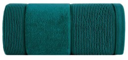 Ręcznik Emma 9 30x50 turkusowy ciemny 500g/m2 frotte Eurofirany