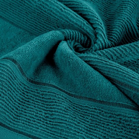 Ręcznik Emma 9 50x90 turkusowy ciemny 500g/m2 frotte Eurofirany Ręcznik Emma 9 50x90 turkusowy ciemny 500g/m2 frotte Eurofirany