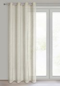 Firana 140x250 Cyntia kremowa gotowa na przelotkach Eurofirany Firana 140x250 Cyntia kremowa gotowa na przelotkach Eurofirany