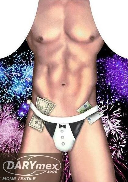 Fartuch kuchenny Striptizer Chippendale 27 Darymex