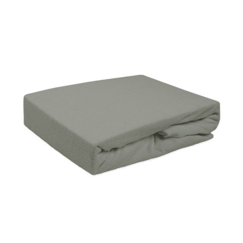 Prześcieradło frotte z gumką 140x200 037 szare Darymex Prześcieradło frotte z gumką 140x200 037 szare Darymex