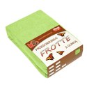 Prześcieradło frotte z gumką 140x200 limonkowe 058 grube 200g/m2 KARO Prześcieradło frotte z gumką 140x200 limonkowe 058 grube 200g/m2 KARO