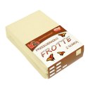 Prześcieradło frotte z gumką 160x200 kremowe 003 grube 200g/m2 KARO