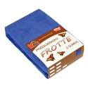 Prześcieradło frotte z gumką 160x200 szafirowe 029 grube 200g/m2 KARO Prześcieradło frotte z gumką 160x200 szafirowe 029 grube 200g/m2 KARO