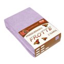 Prześcieradło frotte z gumką 160x200 wrzosowe 036 grube 200g/m2 KARO Prześcieradło frotte z gumką 160x200 wrzosowe 036 grube 200g/m2 KARO