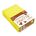 Prześcieradło frotte z gumką 160x200 żółte cytrynowe 004 grube 200g/m2 KARO Prześcieradło frotte z gumką 160x200 żółte cytrynowe 004 grube 200g/m2 KARO