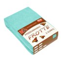 Prześcieradło frotte z gumką 90x200 miętowe 054 grube 200g/m2 KARO Prześcieradło frotte z gumką 90x200 miętowe 054 grube 200g/m2 KARO