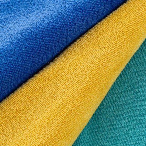 Komplet ścierek kuchenych 3szt 40x40 Tiana 02 niebieskie żółte turkusowe Eurofirany Komplet ścierek kuchenych 3szt 40x40 Tiana 02 niebieskie żółte turkusowe Eurofirany