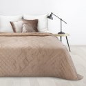 Narzuta dekoracyjna 220x240 Luiz 6 beżowa złota welurowa D91 Narzuta dekoracyjna 220x240 Luiz 6 beżowa złota welurowa D91