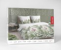 Pościel bawełniana 140x200 biała zielona paprocie kwiaty 5248 A Bawełna 48 Pościel bawełniana 140x200 biała zielona paprocie kwiaty 5248 A Bawełna 48