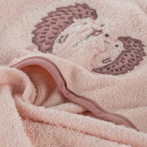 Ręcznik dziecięcy 50x90 Baby 68 różowy jeż 450g/m2 Eurofirany Ręcznik dziecięcy 50x90 Baby 68 różowy jeż 450g/m2 Eurofirany