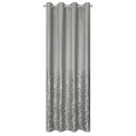 Zasłona 140x250 Tori srebrna złota gałązki gotowa na przelotkach Eurofirany Zasłona 140x250 Tori srebrna złota gałązki gotowa na przelotkach Eurofirany