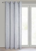 Firana gotowa 140x250 Neli srebrna Eurofirany Firana gotowa 140x250 Neli srebrna Eurofirany