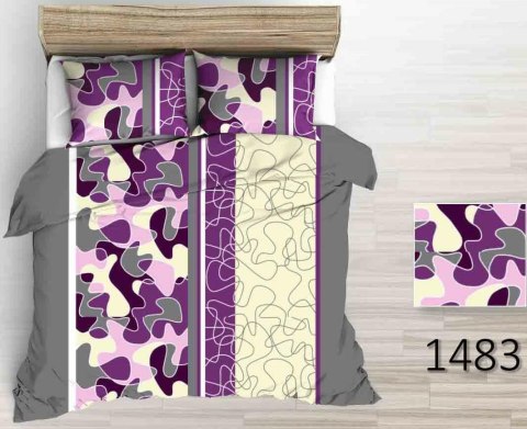 Poszewka z kory 40x40 fioletowa różowa kremowa puzzle zapinana na zamek 100% bawełna Poszewka z kory 40x40 fioletowa różowa kremowa puzzle zapinana na zamek 100% bawełna