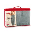 Ręcznik do sauny 100x151 Pareo szary 9155/1 unisex Ręcznik do sauny 100x151 Pareo szary 9155/1 unisex